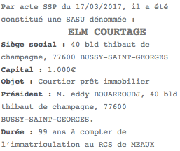 elm courtage